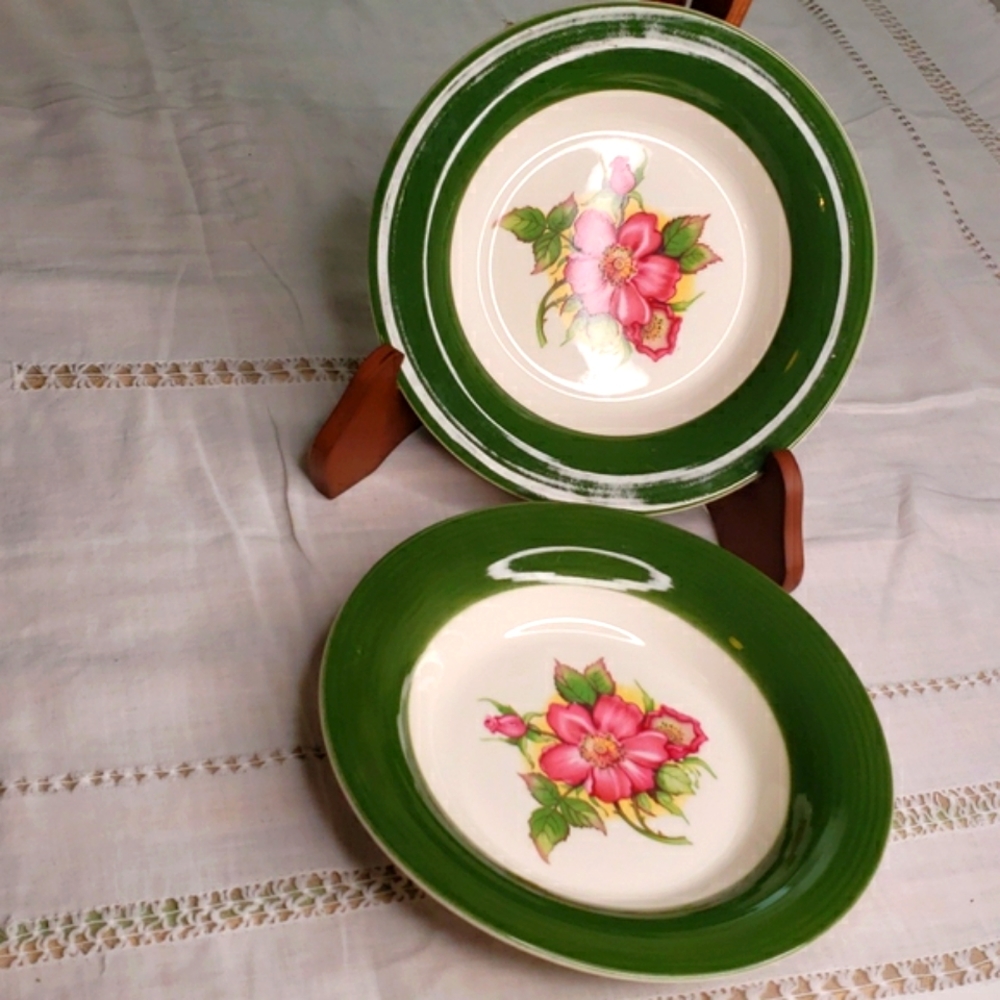 Two Rare Vintage Sherwood Lady Essex Serving Bowls